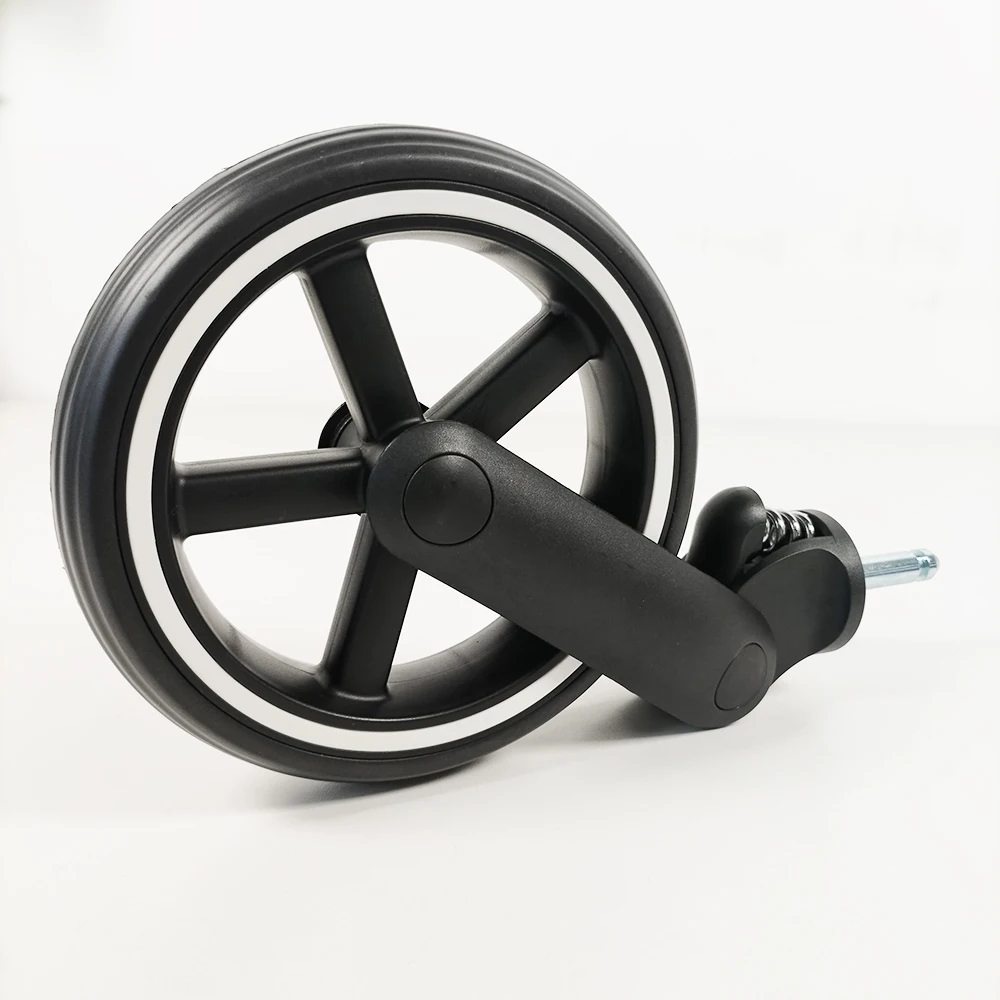 Stroller Wheel For Cybex Balios S Lux Front Or Rear One Direct Replace Back One With Frame Axle Tire DIY Baby Buggy Accessories