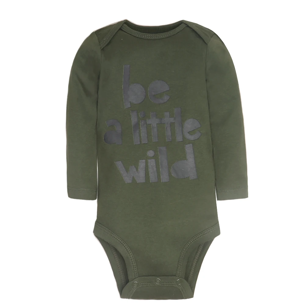 5PCS/Lot 100% Cotton Newborn Baby Rompers Infant Body Long Sleeve Baby Jumpsuit Cartoon Ropa Bebe Baby Boy Girl Clothes 6-24 M
