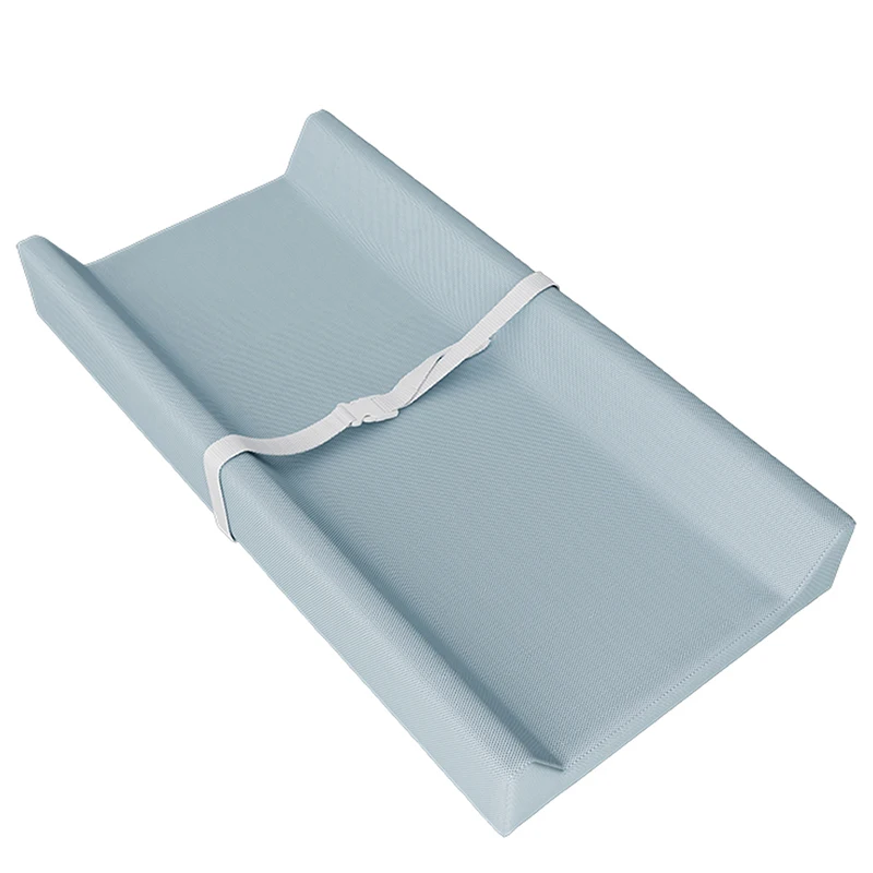 Portable Baby Diaper Changing Pad with Safety Strap Newborn Babies Items Wipeable Changing Mat for Dresser and Changing Tables