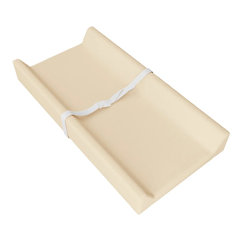 Portable Baby Diaper Changing Pad with Safety Strap Newborn Babies Items Wipeable Changing Mat for Dresser and Changing Tables