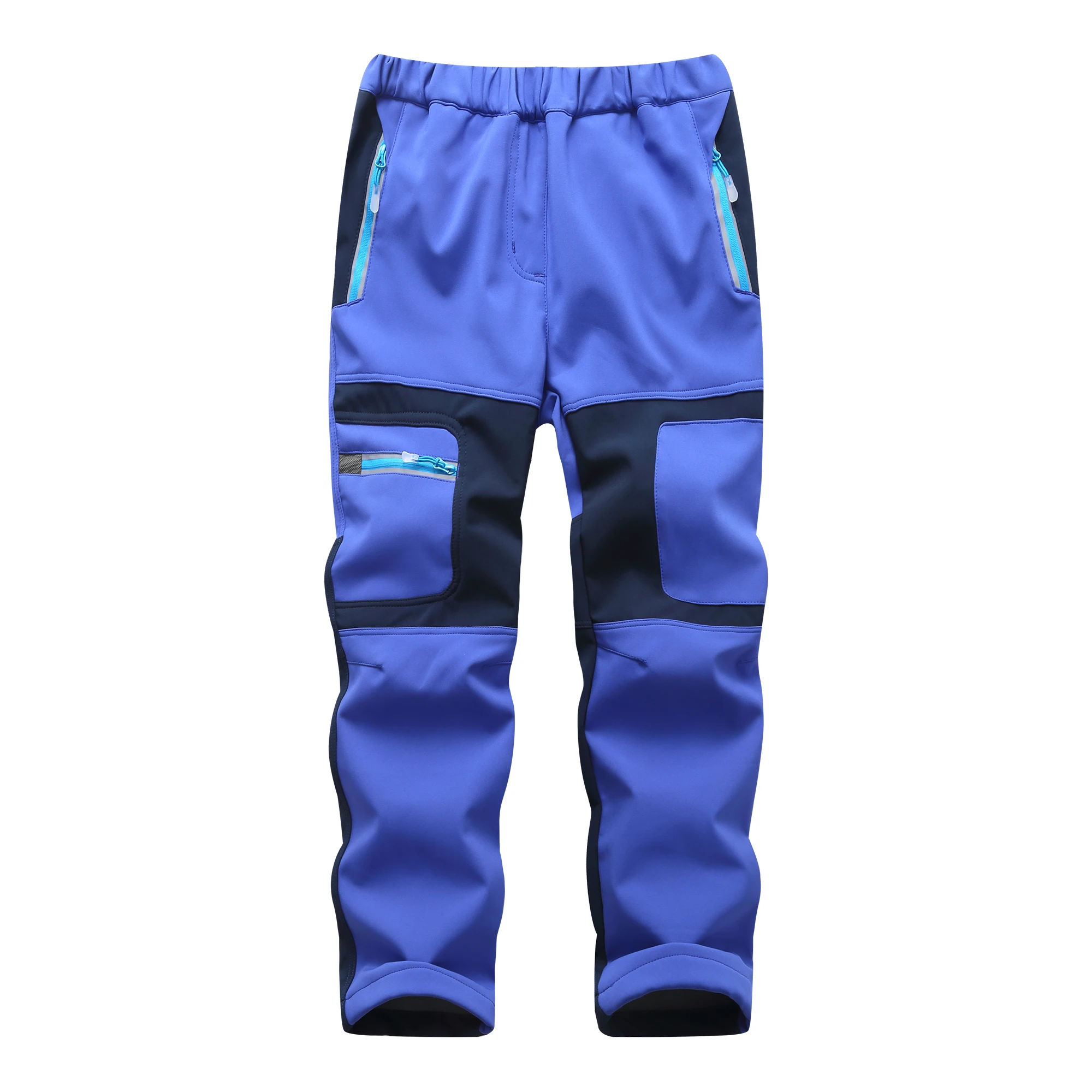 2026 Fashion Brand Waterproof Boy Girl kids Pants Warm Trousers Sporty Climbing leggings Children Patchwork Soft Shell Outfits
