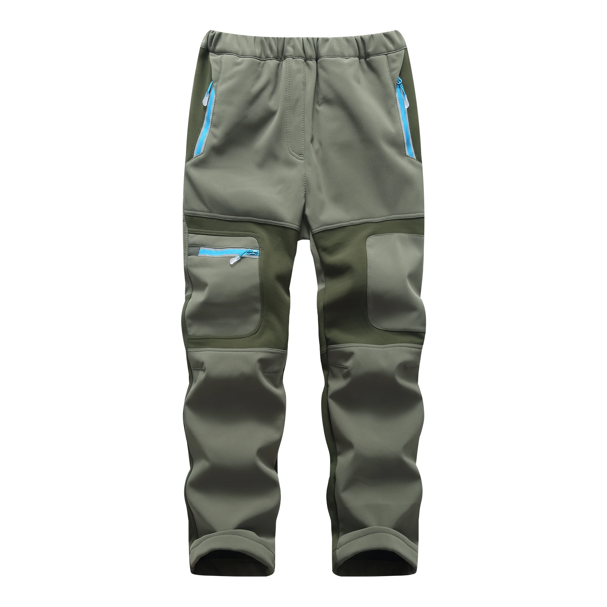 2026 Fashion Brand Waterproof Boy Girl kids Pants Warm Trousers Sporty Climbing leggings Children Patchwork Soft Shell Outfits