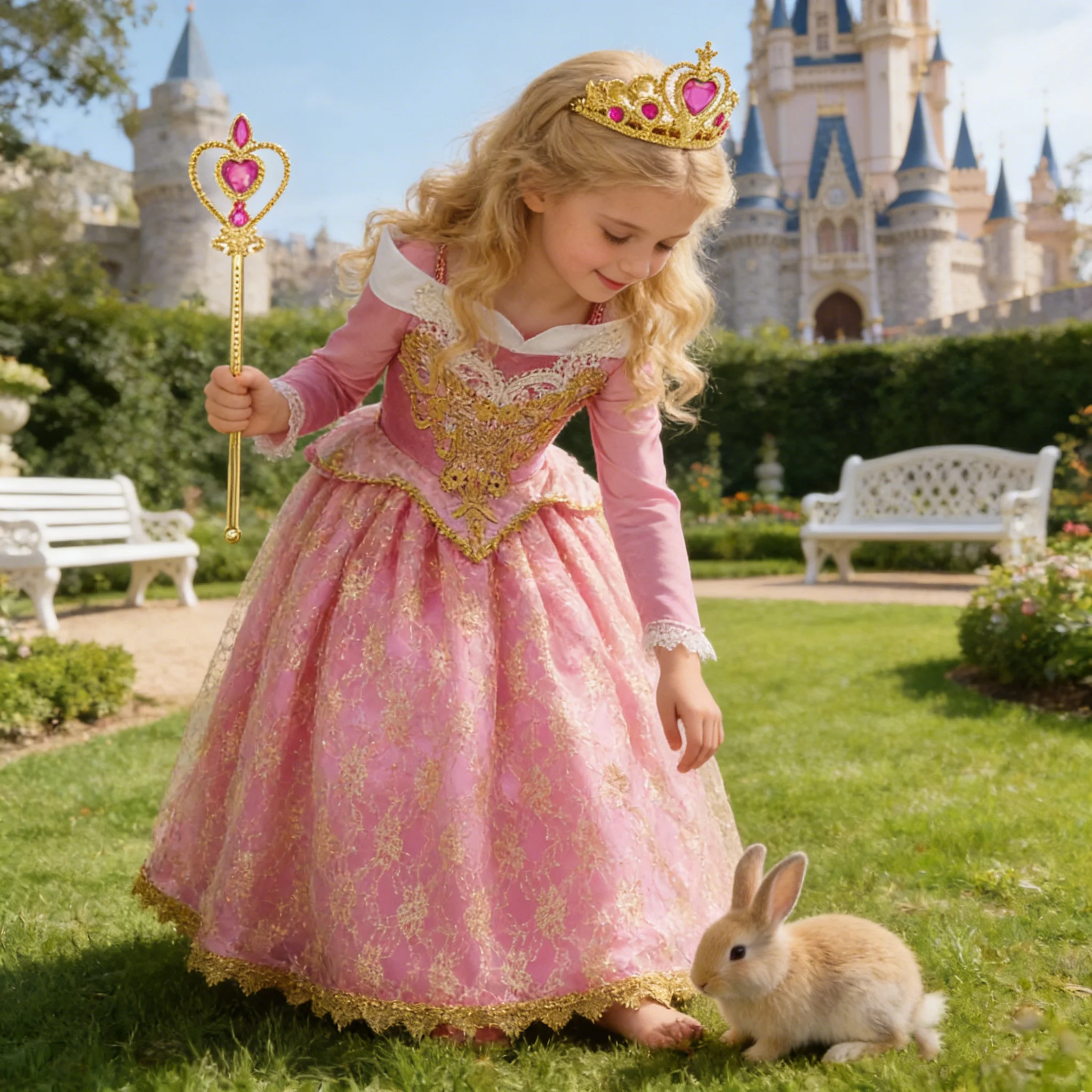Girls Sleeping Aurora Beauty Princess Halloween Cosplay Dress Off Shoulder Kids Gift Carnival Party Fancy Ball Gown Clothing