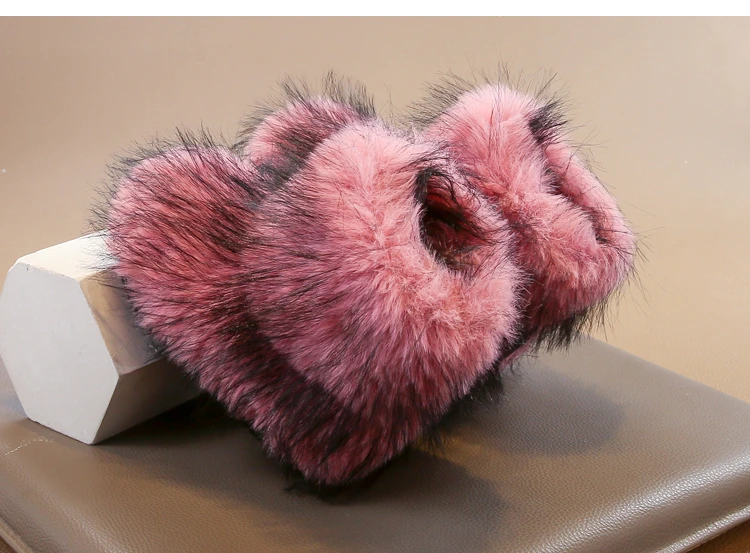 Girls Performance Boots Hip Hop Soft Kids Plush Boots Versatile Fashion 2025 Winter Children Short Boots Colorful Comfortable