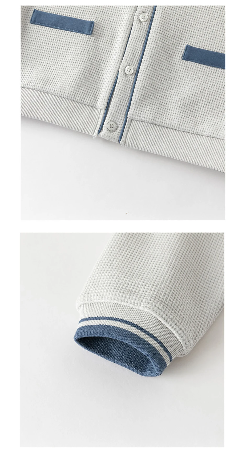 Dave Bella Boys Pants Set Spring Autumn Kids Fake Two-piece Coat Elastic Trousers Suits Soft Outdoor Children Clothing DB1260768