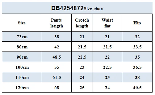 Dave Bella Boys Girls Baby Winter Casual Pants Loose Comfortable Fashion Cute Children's Velvet Trousers Outdoor Warm DB4254872