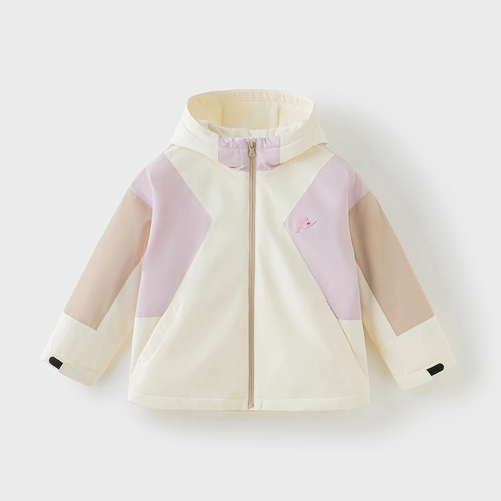 Dave Bella Boys Girls Winter Autumn Windproof Jacket Children Waterproof Hoodie Polar Fleece Outerwear Kids Clothing DK4254289