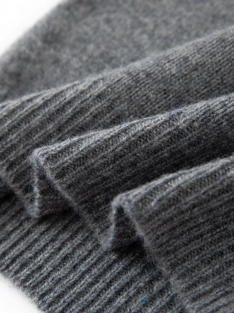 Children's Wool Sweater Pullover Girls Clothes Autumn Winter Boys Thick 100% Merino Wool Knitwear Basic Baby Kids Cashmere Tops