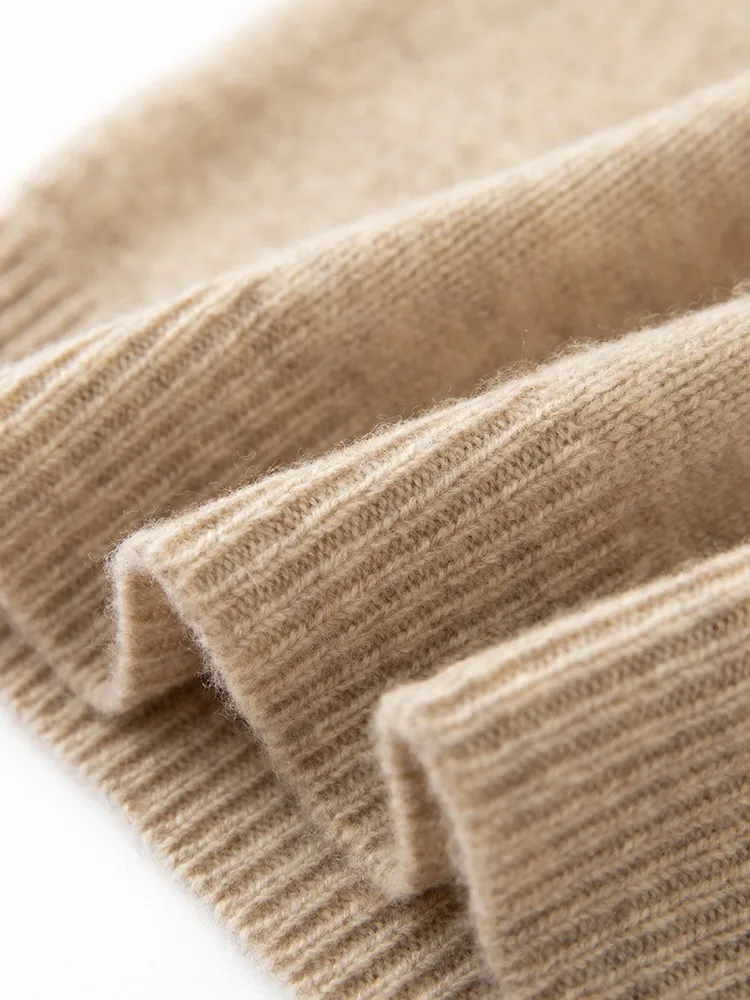 Children's Wool Sweater Pullover Girls Clothes Autumn Winter Boys Thick 100% Merino Wool Knitwear Basic Baby Kids Cashmere Tops