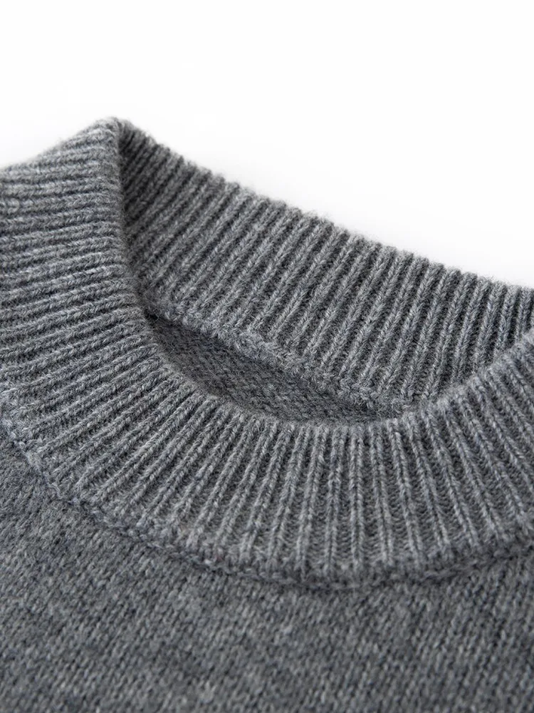 Children's Wool Sweater Pullover Girls Clothes Autumn Winter Boys Thick 100% Merino Wool Knitwear Basic Baby Kids Cashmere Tops