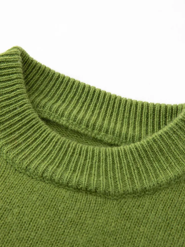Children's Wool Sweater Pullover Girls Clothes Autumn Winter Boys Thick 100% Merino Wool Knitwear Basic Baby Kids Cashmere Tops