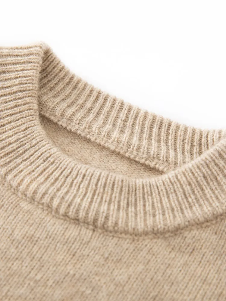 Children's Wool Sweater Pullover Girls Clothes Autumn Winter Boys Thick 100% Merino Wool Knitwear Basic Baby Kids Cashmere Tops
