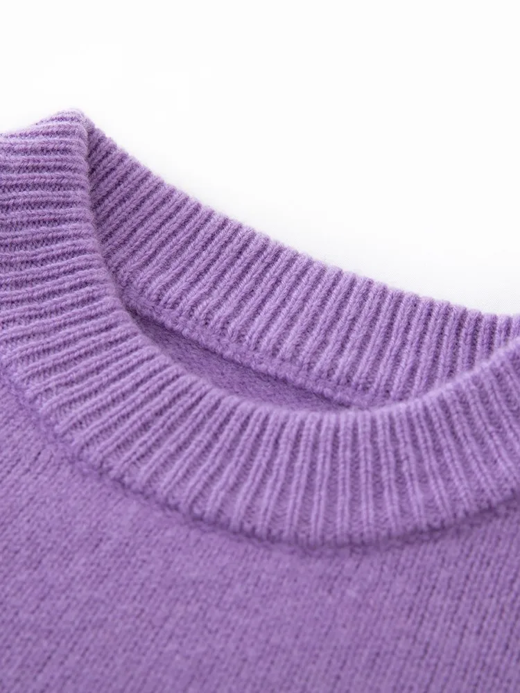 Children's Wool Sweater Pullover Girls Clothes Autumn Winter Boys Thick 100% Merino Wool Knitwear Basic Baby Kids Cashmere Tops