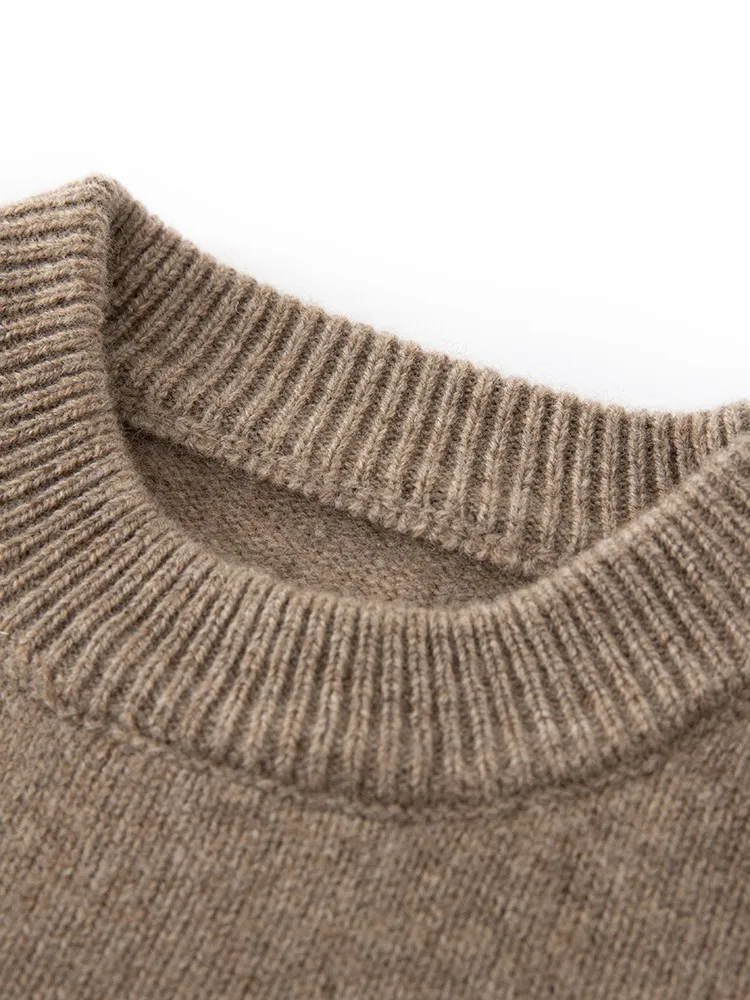 Children's Wool Sweater Pullover Girls Clothes Autumn Winter Boys Thick 100% Merino Wool Knitwear Basic Baby Kids Cashmere Tops
