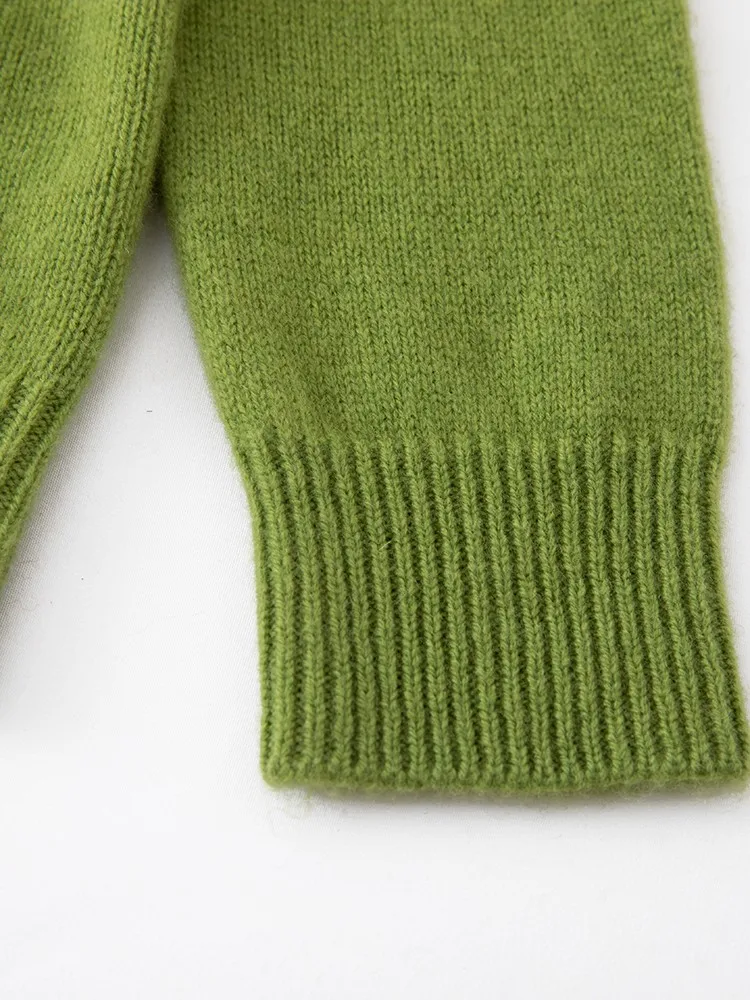 Children's Wool Sweater Pullover Girls Clothes Autumn Winter Boys Thick 100% Merino Wool Knitwear Basic Baby Kids Cashmere Tops