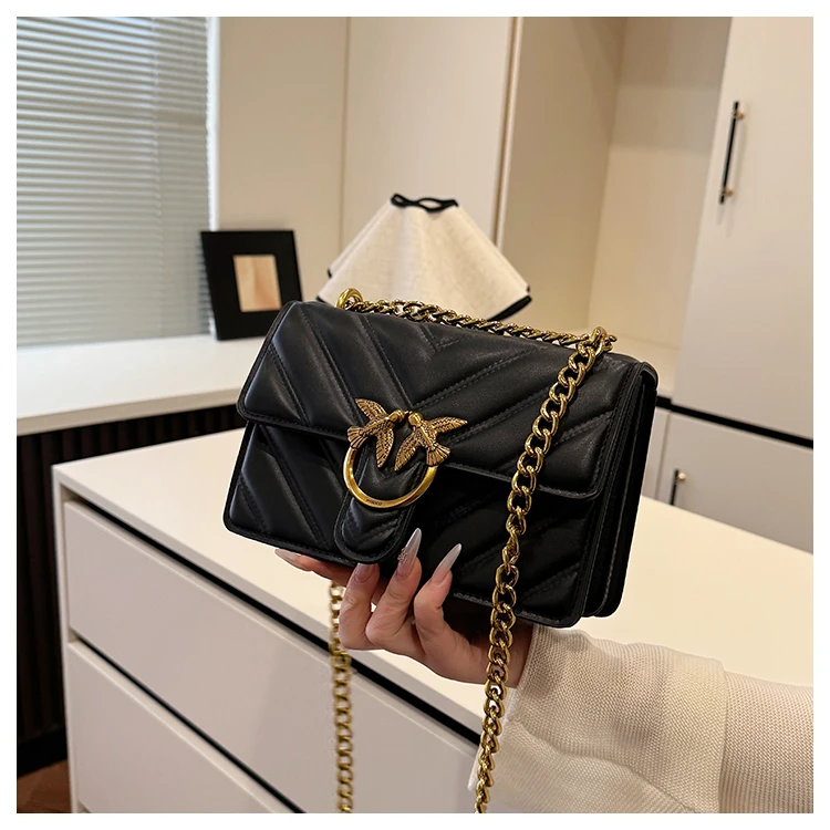 Women Messenger Bag Leather Crossbody Handbag Casual Simple Vintage Classic Designer Paris Fashionable Bag