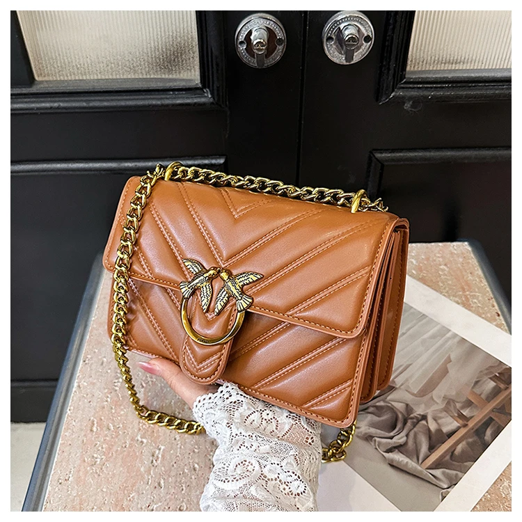 Women Messenger Bag Leather Crossbody Handbag Casual Simple Vintage Classic Designer Paris Fashionable Bag