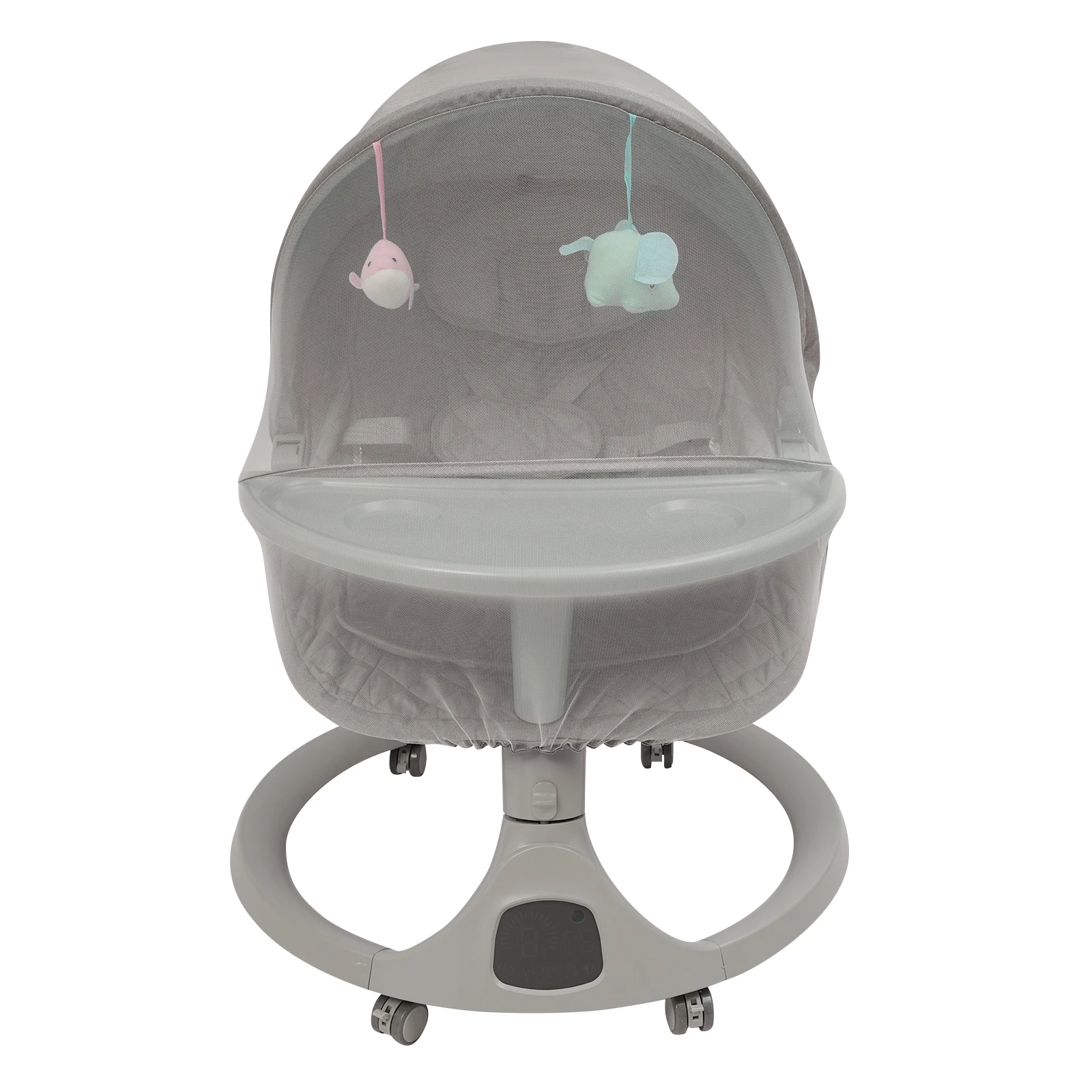 Bluetooth Baby Cradle for Toddlers Baby Strollers 20kg Load Bearing Capacity with Remote Control for Children Aged 0-18 Months