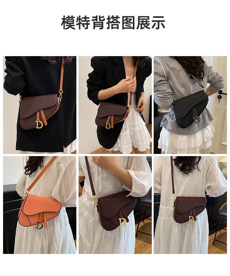Luxury High End Leather Diaper Bag with Multiple Pockets and Adjustable Strap for Modern Moms Daily Outdoor and Travel Use