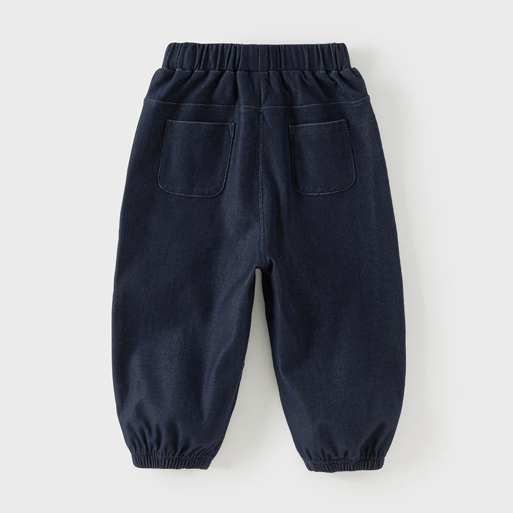 Dave Bella Children's Pants Spring Summer Girls Boys Soft Casual Trousers Cotton Cowboy Fashion Outerwear Kids Clothes DB1260914