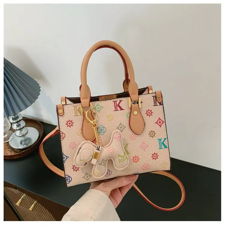 Paris Crossbody Diaper Bag Women's Luxury Leather Tote Vintage Minimalist Designer Large Capacity Elegant French Style