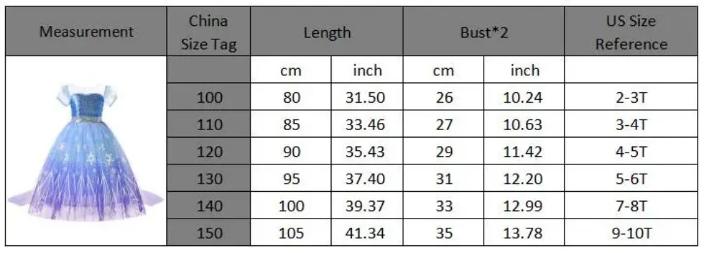 Muababy Frozen Sisters Crystal Tulle Dress for Girls Elsa & Anna Costume Holiday Birthday Carnival Pageant Outfit 2-8Y
