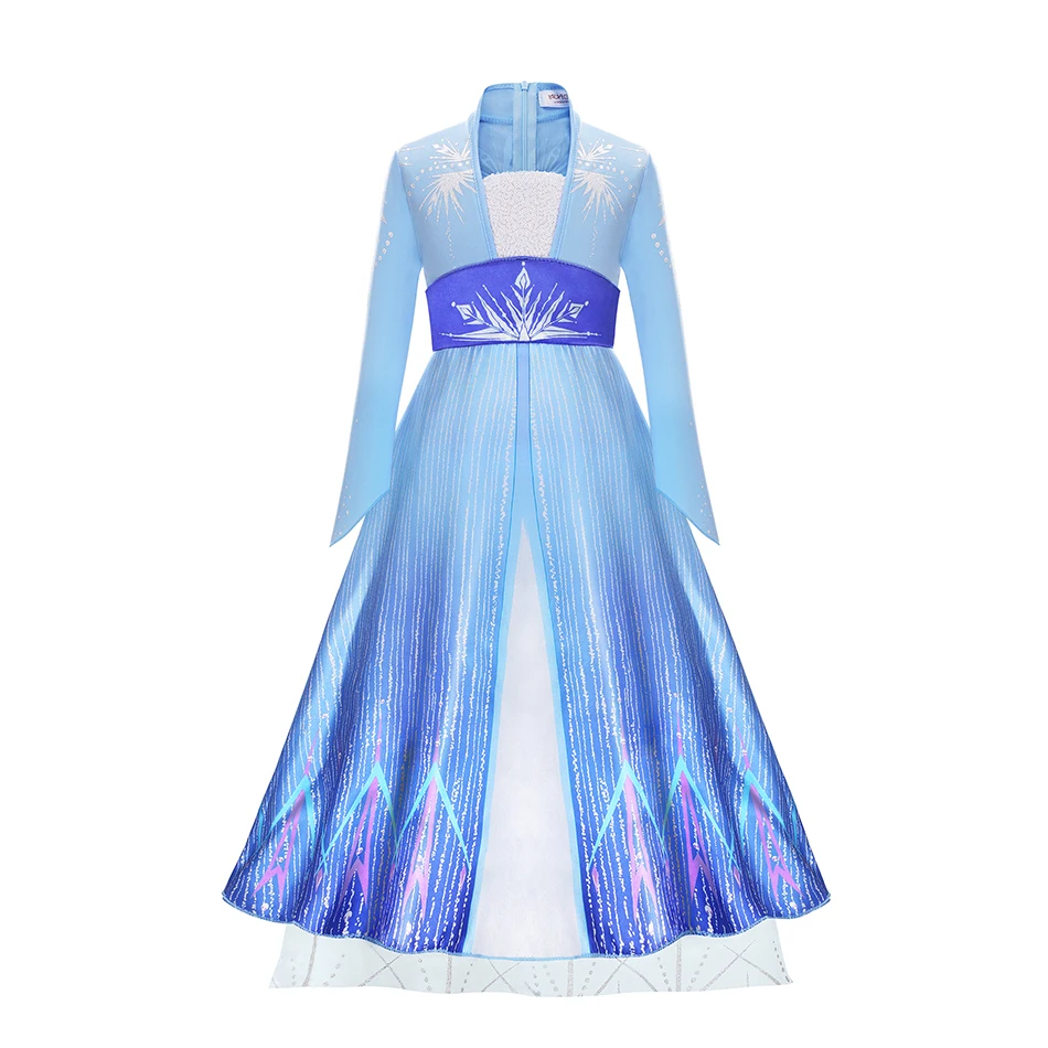 Muababy Frozen Sisters Crystal Tulle Dress for Girls Elsa & Anna Costume Holiday Birthday Carnival Pageant Outfit 2-8Y