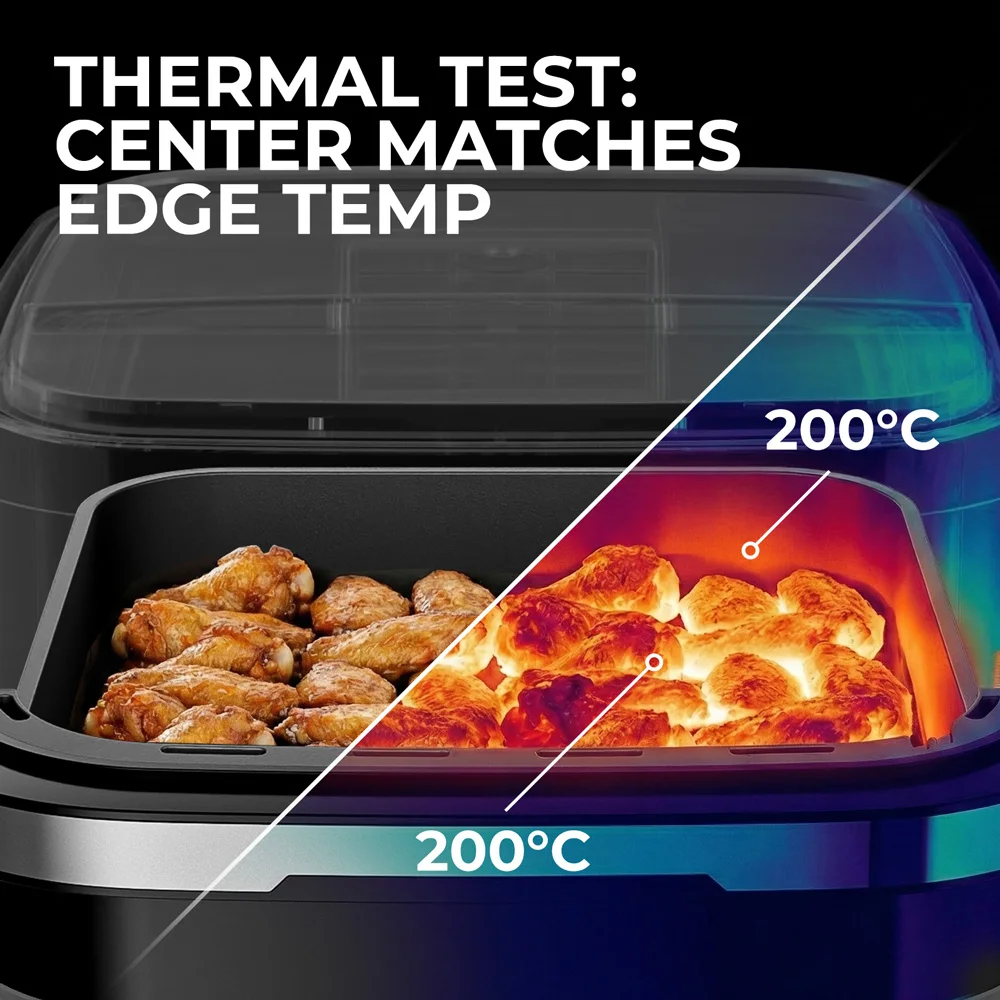 11-in-1 12 Inch Pizza Oven & Air Fryer