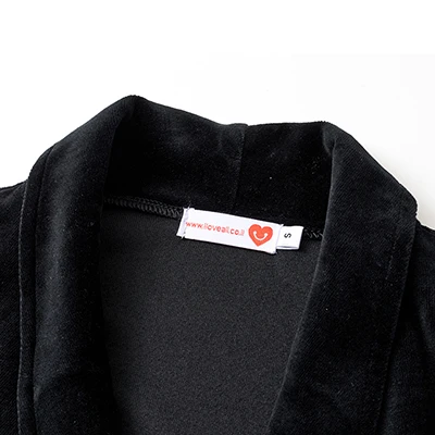 Children Girls Teens Sleeveless Maxi Dress Black Velour Robe Front with Gold Safety Pin Decoration New Fall Design