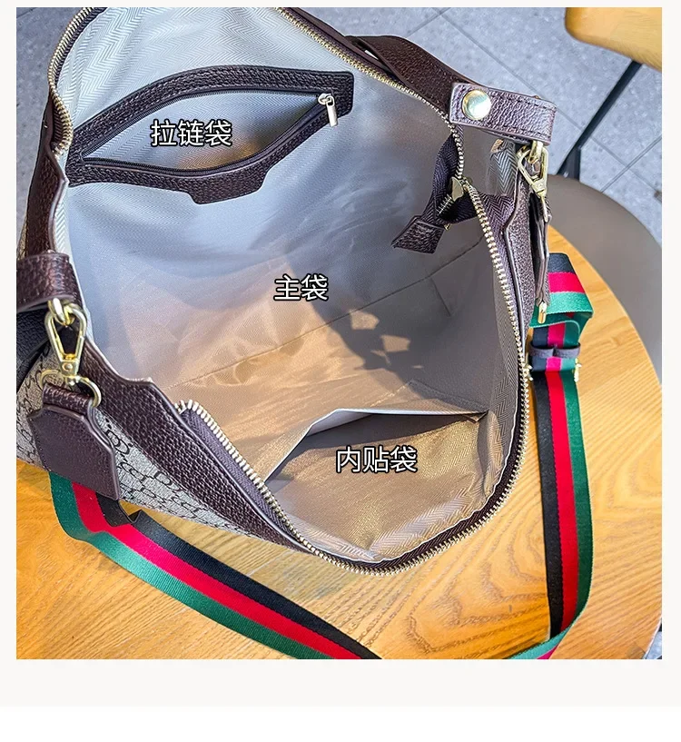 High quality design women's handbag, modern trend women's zipper shoulder bag, elegant and exquisite style women's bag