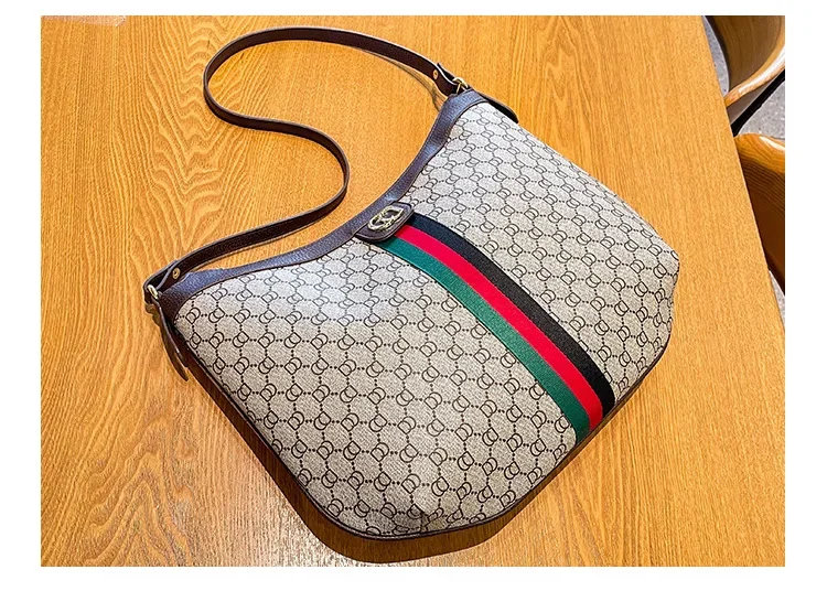 High quality design women's handbag, modern trend women's zipper shoulder bag, elegant and exquisite style women's bag