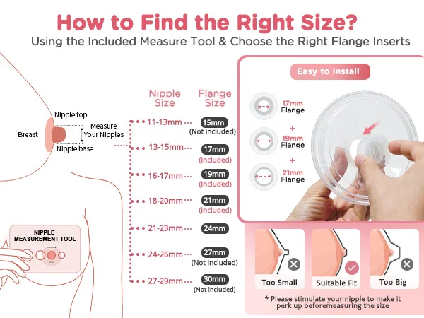 2 Pcs Electric Wearable Breast Pump 1200mAh USB Chargable Silent Milk Extractor Painless Automatic Milker Comfort Breastfeeding