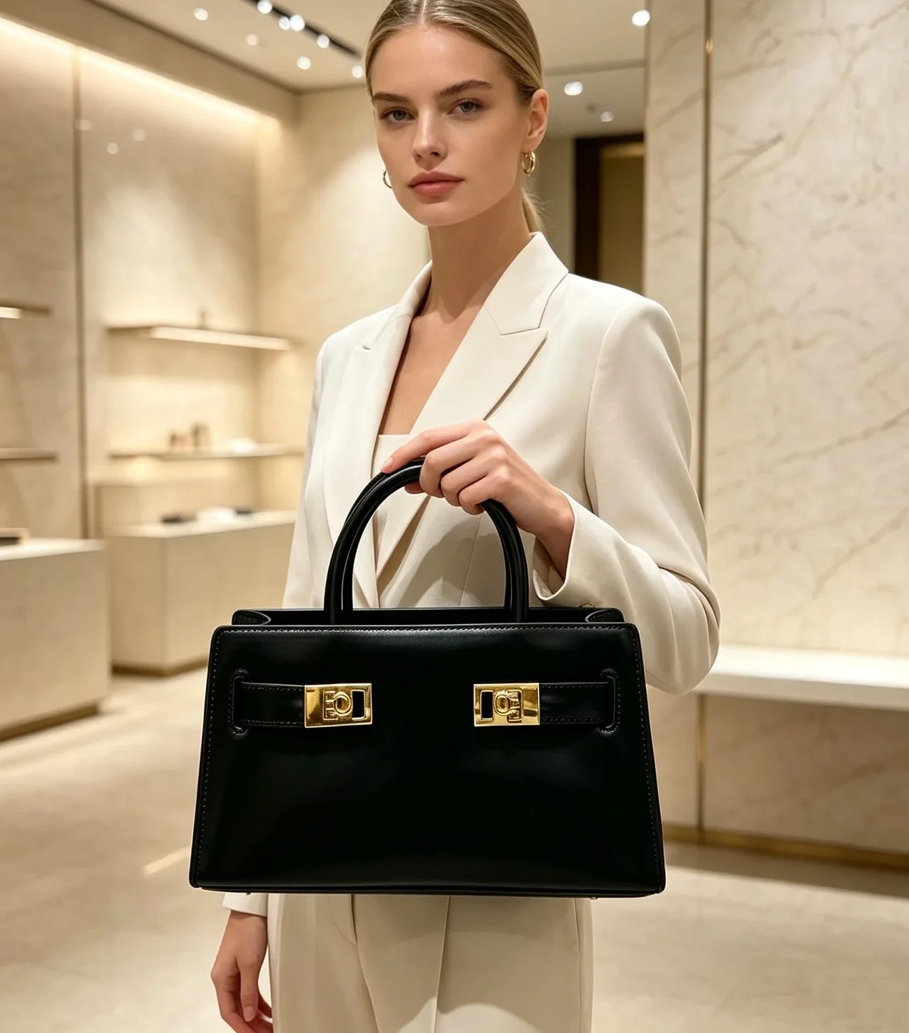 Famous women's zipper handbag, modern trend chain strap shoulder bag, outdoor casual women's crossbody bag