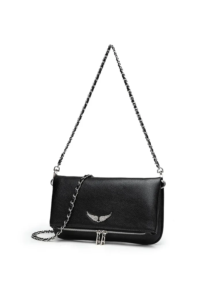 Wing Mini Square Bag for Women, 2026 Fashion Underarm Shoulder & Crossbody Bag, Cute Small Purse, Versatile Chic Handbag