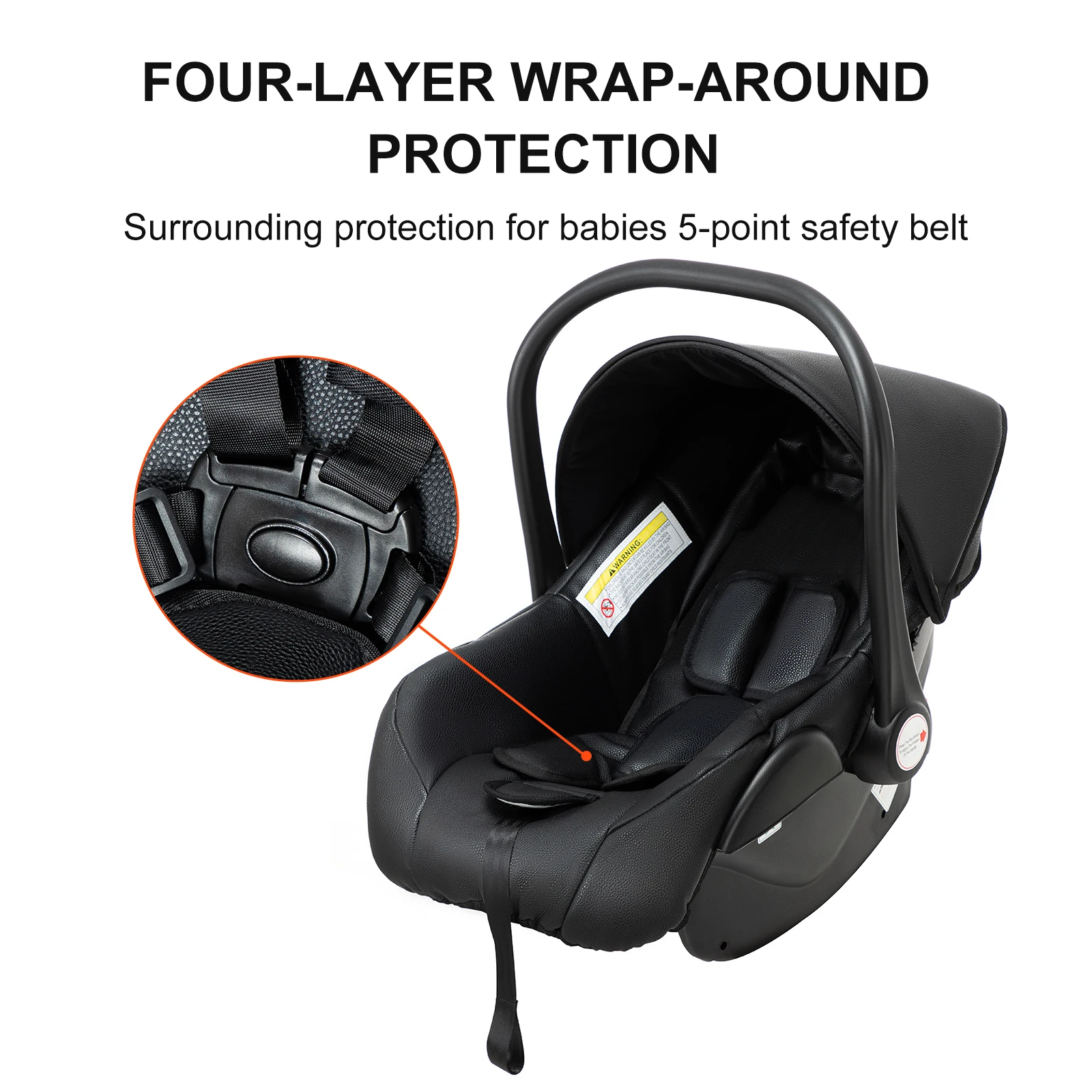 Baby Stroller Baby Car 3 in 1 Stroller Luxury High Quality Lightweight Portable Foldable Travel Pram Multi Functional Newborn Carriage