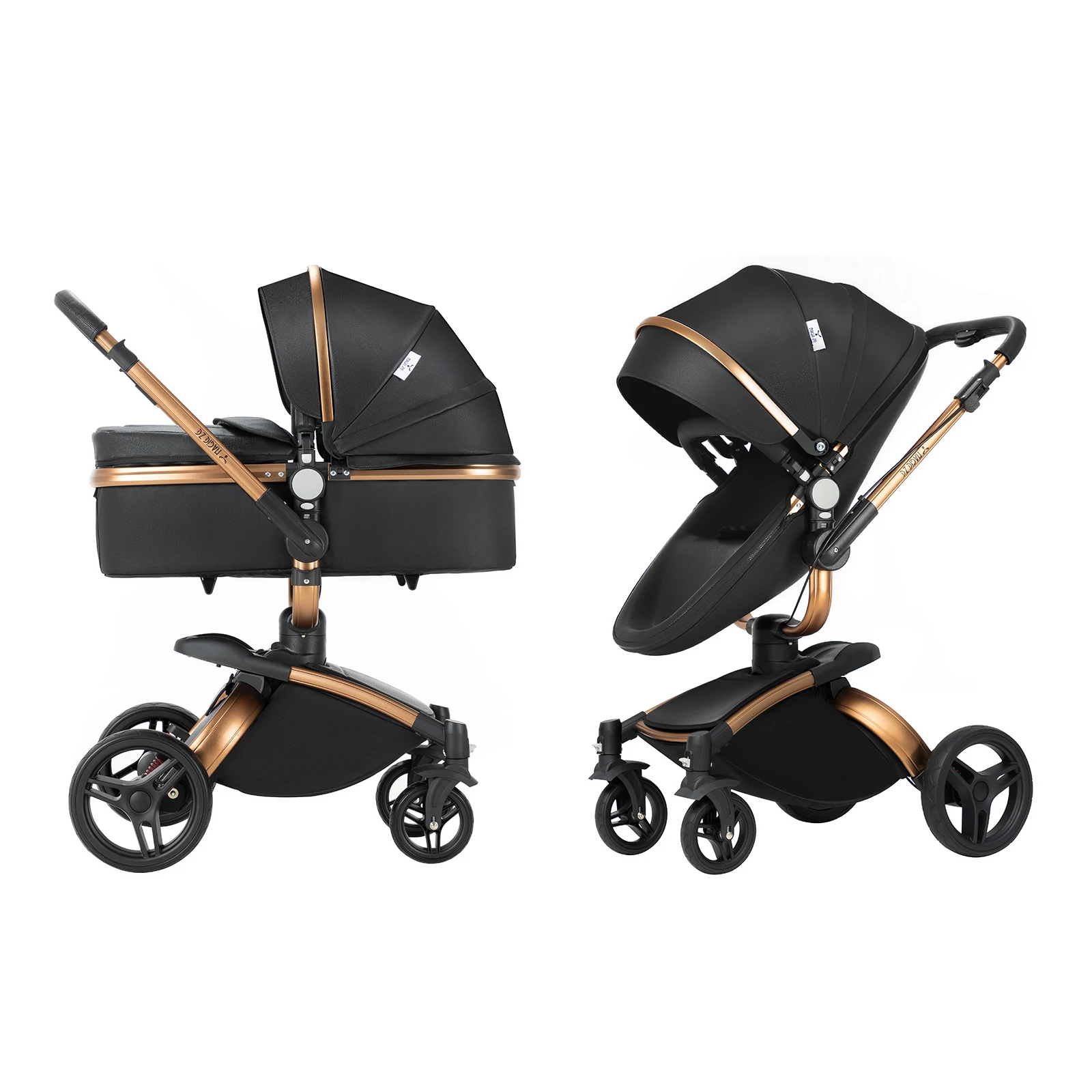 Baby Stroller Baby Car 3 in 1 Stroller Luxury High Quality Lightweight Portable Foldable Travel Pram Multi Functional Newborn Carriage