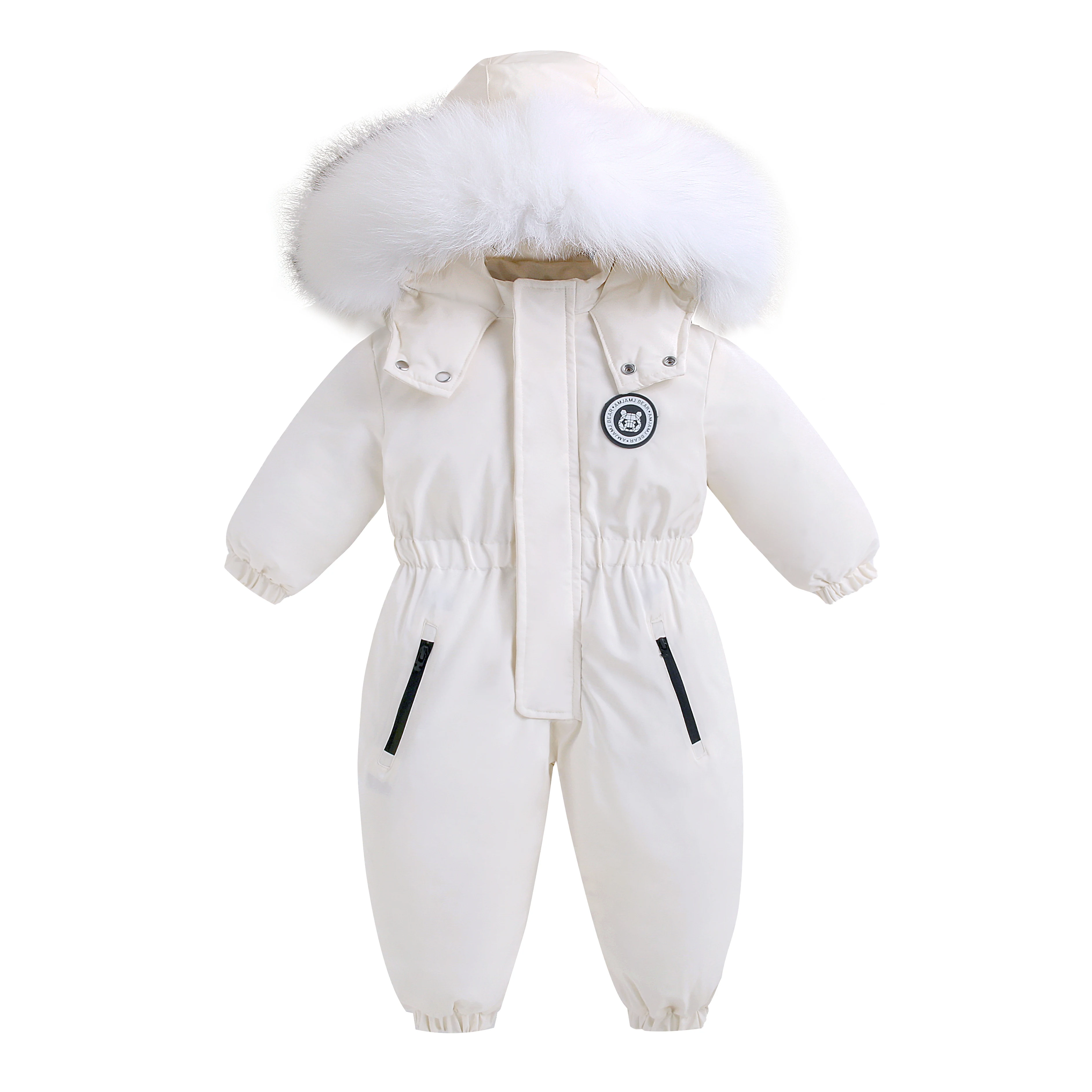 New Winter Baby Clothes Thicken Warm Jumpsuits Snowsuits Girl Boy Hooded Coat Jacket Waterproof Rompers Ski Suits Kids Outerwear