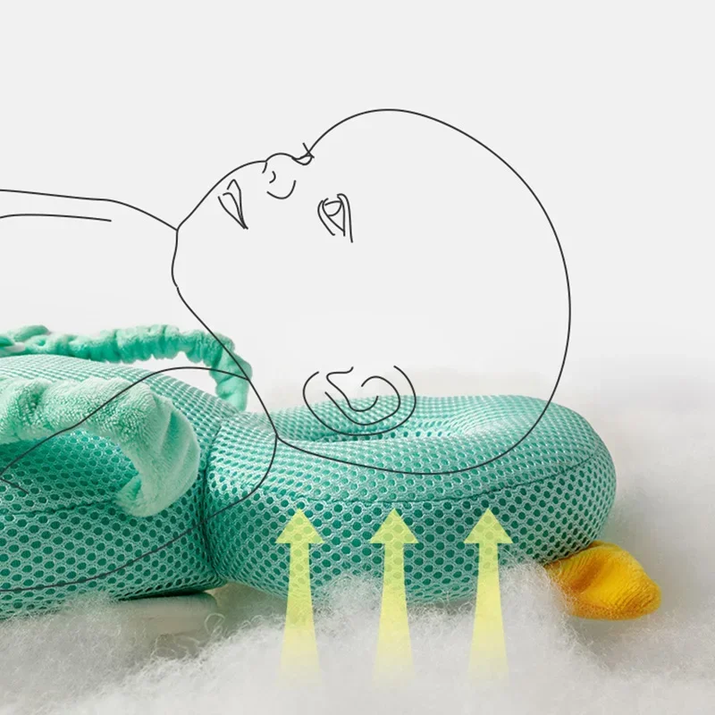 Adjustable Angel Bee Cartoon Baby Head Protector Pad, Shock‑Absorbing Soft Safety Cushion, Fall‑Prevent Headgear for 1‑3 Years Old Toddlers