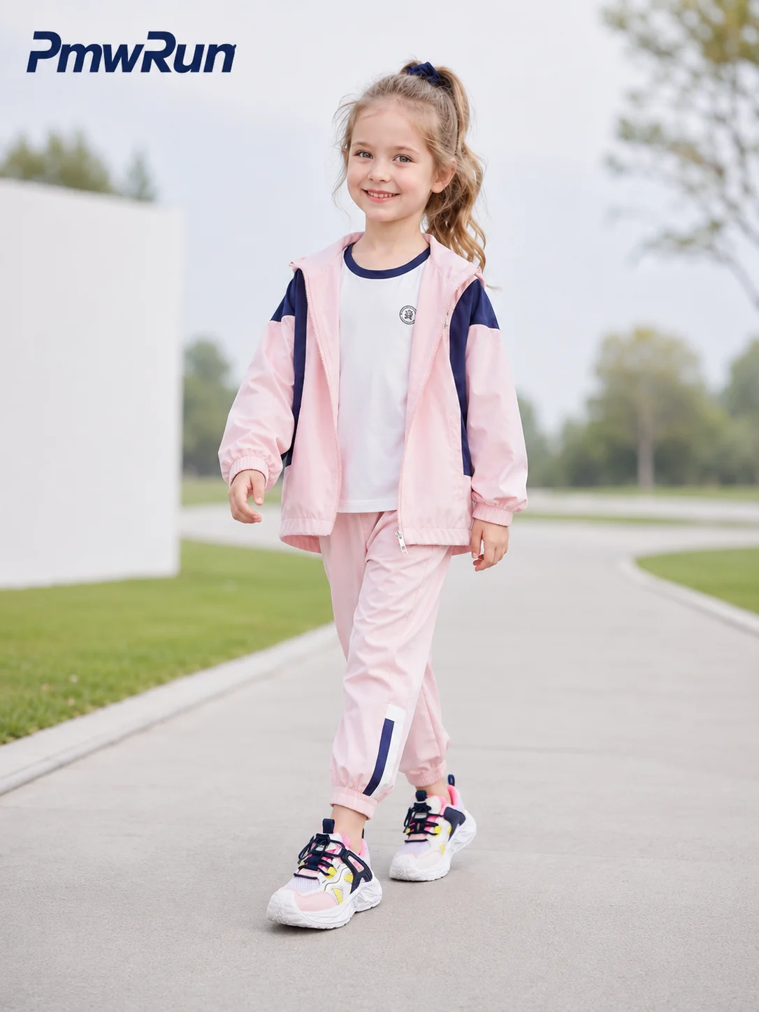 PU Leather Sport Shoes For Children Anti-slippery Breathable Kid's Sneakers Anti-slippery Outdoor Running Footwear For Boys Girl