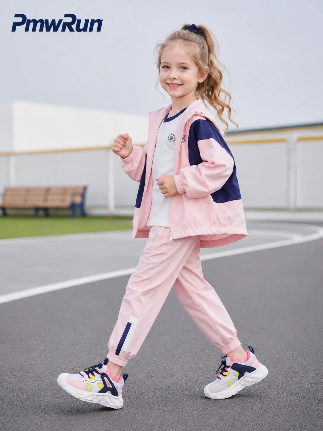 PU Leather Sport Shoes For Children Anti-slippery Breathable Kid's Sneakers Anti-slippery Outdoor Running Footwear For Boys Girl