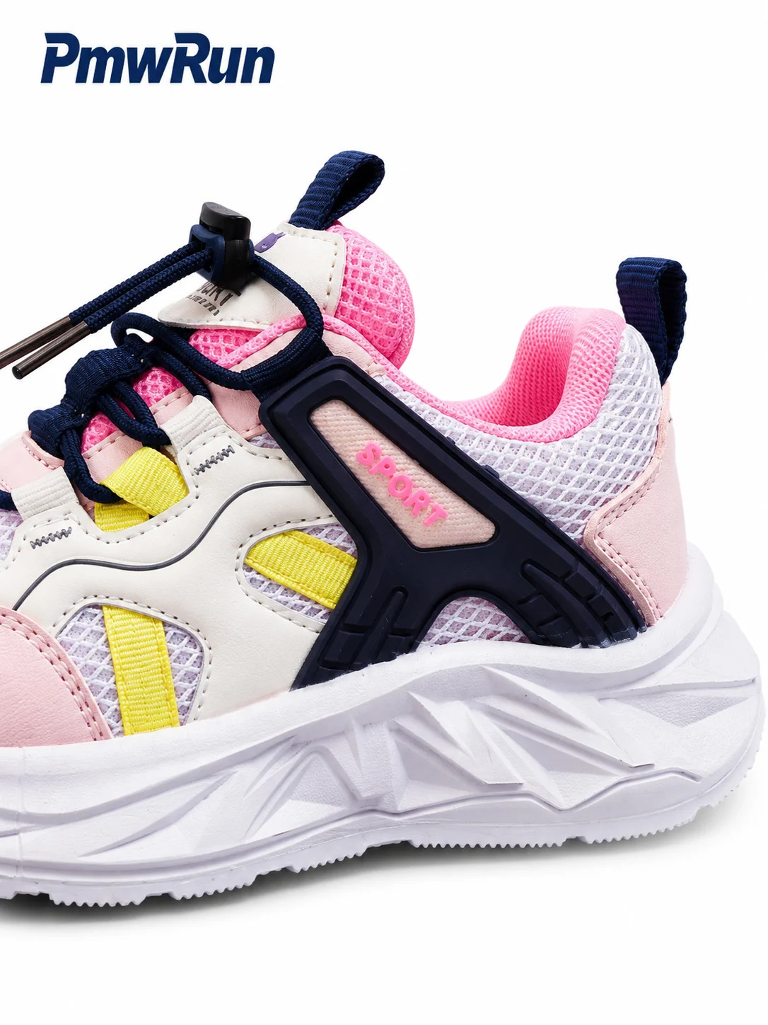 PU Leather Sport Shoes For Children Anti-slippery Breathable Kid's Sneakers Anti-slippery Outdoor Running Footwear For Boys Girl