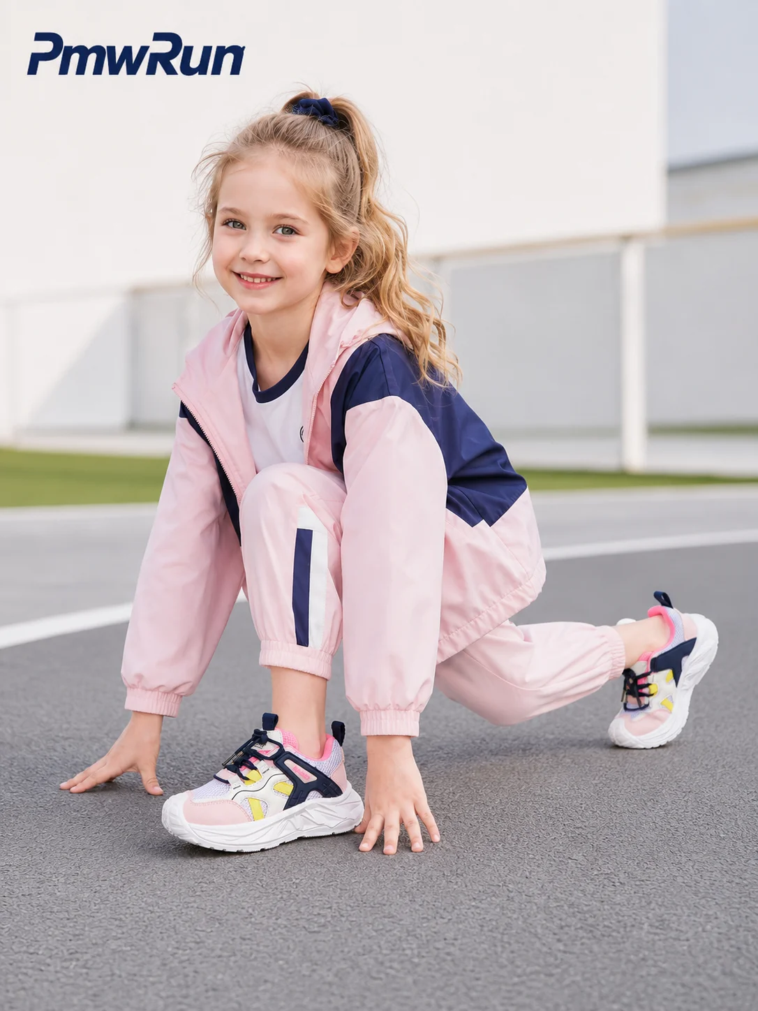 PU Leather Sport Shoes For Children Anti-slippery Breathable Kid's Sneakers Anti-slippery Outdoor Running Footwear For Boys Girl