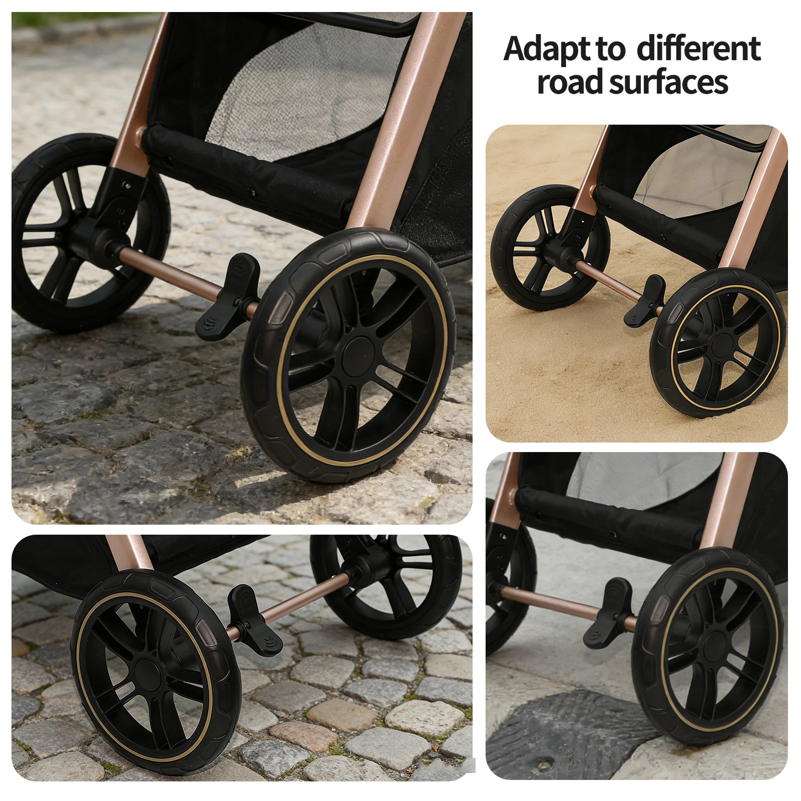 Baby  Stroller Lightweight Foldable Compact  Easy Push Easy Fold for Newborn Infant Toddler Daily Use and Travel