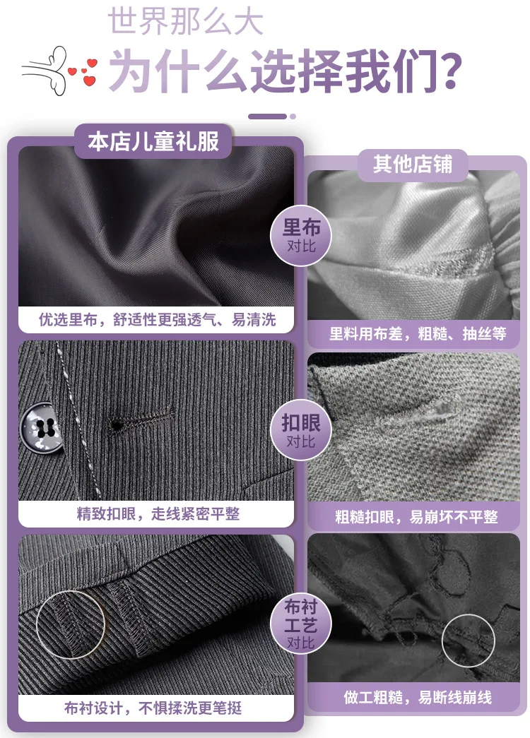 Kids Grey Curly Fleece Wool Blazer Double-Breasted Short Coat Winter Outerwear Warm Formal Jacket for Teen Boys 3-14 Years
