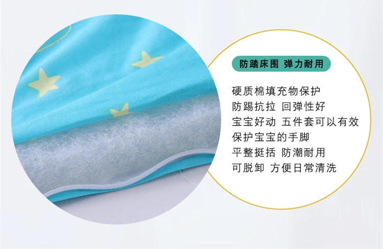 Baby Wooden Crib with Mosquito Net Baby Rocking Crib with Roller Newborn Infant Game Bed Computer Table Baby Cot Bedding Set