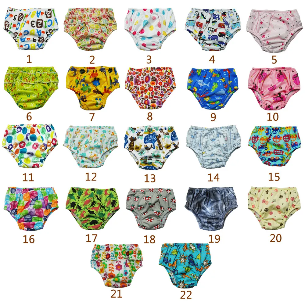 (20pcs A Lot ) Three sizes for Washable Reusable Baby Swimming Diaper Swimming Pant Swim Diaper Top Quality