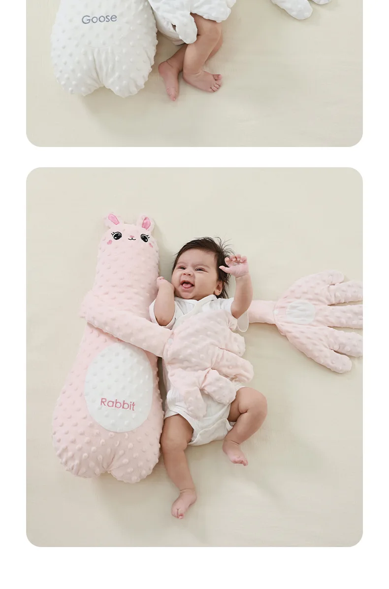 Somenie Baby Soothing‑Hand Sleep Pillow, Anti‑Startle Patting Sleep Assistant for Newborns