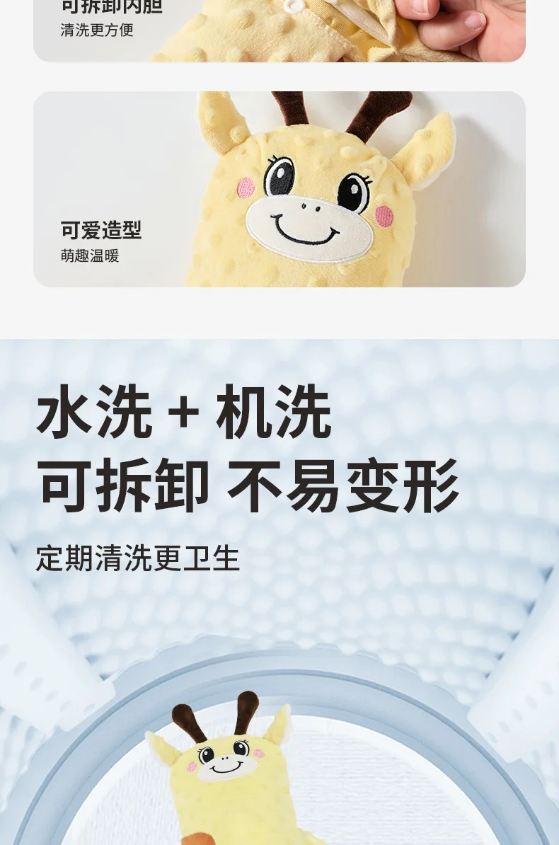Somenie Baby Soothing‑Hand Sleep Pillow, Anti‑Startle Patting Sleep Assistant for Newborns