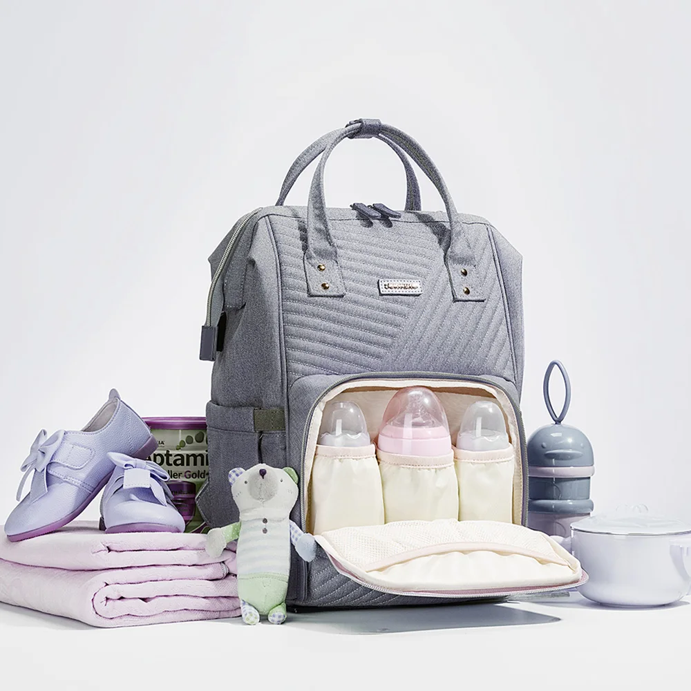 Sunveno Original Diaper Bag Travel Baby Bags Mommy Backpack Organizer Nappy Maternity Bag Mother Kids