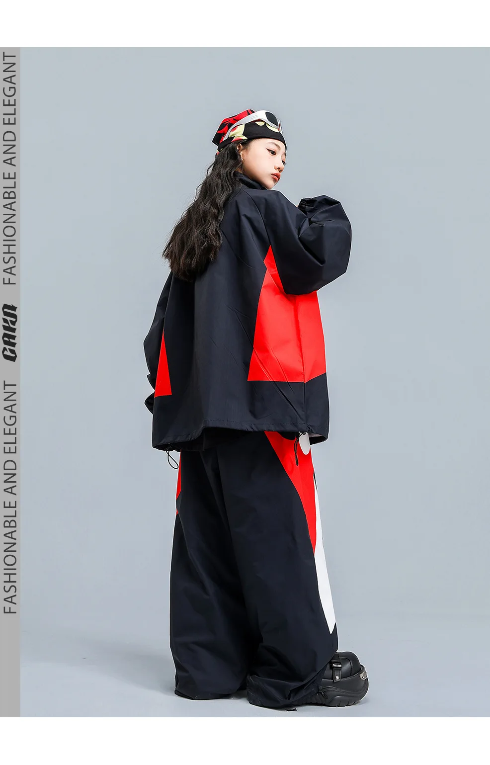 Children Streetwear Hip Hop Boys Girls Loose Casual Sport Jacket Pant Sets Kids Coat Trousers Tracksuits Stage Clothes Costumes